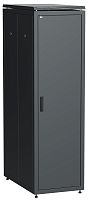 ITK Шкаф сетевой напольный 19" LINEA N 47U 600х1000мм металлические двери черный | код LN05-47U61-MM | IEK